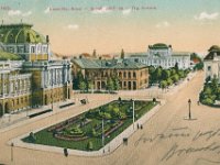 Sveučilišni trg  (današnji Trg Republike Hrvatske) 1913. godine